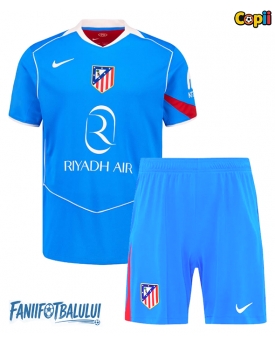 Atletico Madrid Echipament de Fotbal Replică 2025-26 Copii Treilea (+ Șorturi)